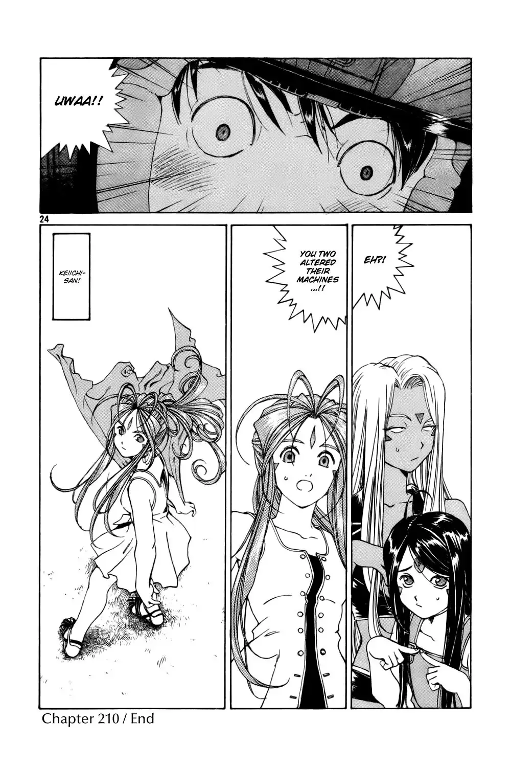 Ah My Goddess Chapter 210 24